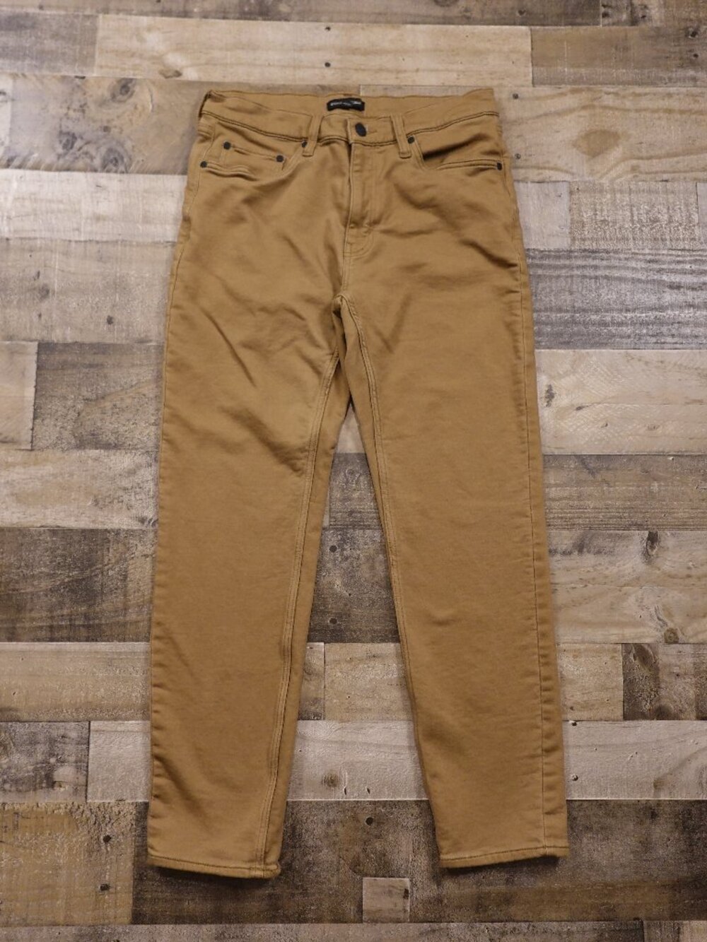 Banana Republic Factory Travel Pants Men’s 32x30 Brown Slim Fit Stretch